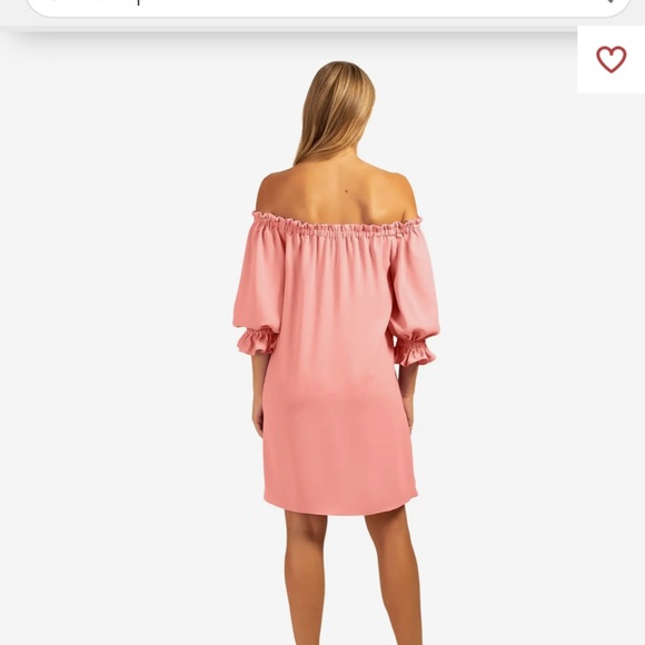 Trina Turk. EQUINOX DRESS. Size M. Pink. - Picture 3 of 4